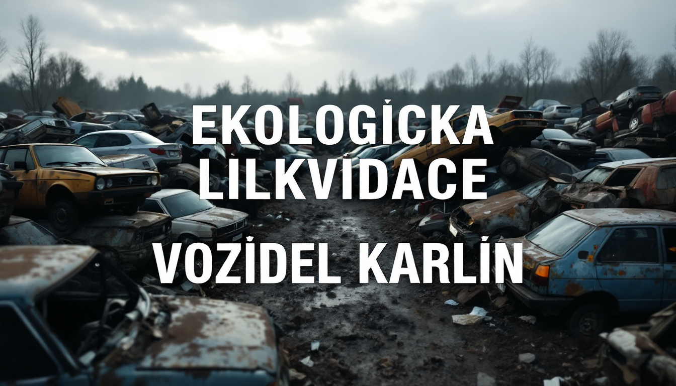 Ekologická likvidace vozidel Karlín