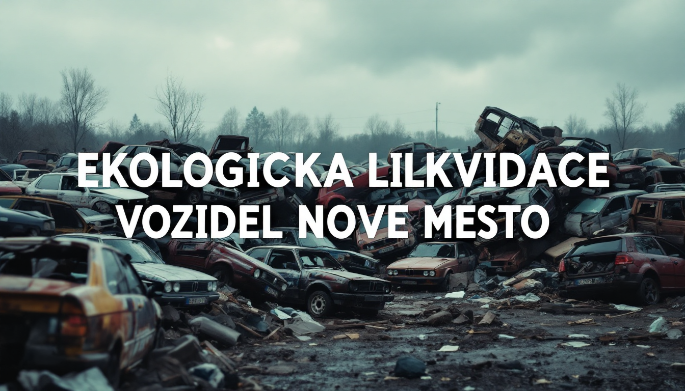 Ekologická likvidace vozidel Nové Město