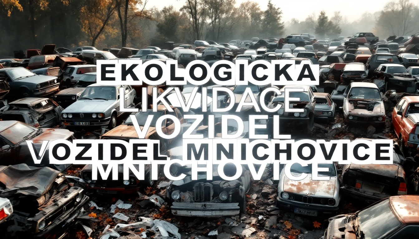 Ekologická likvidace vozidel Mnichovice